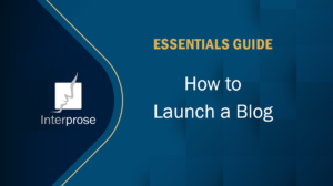 Interprose guide on launching b2b blog