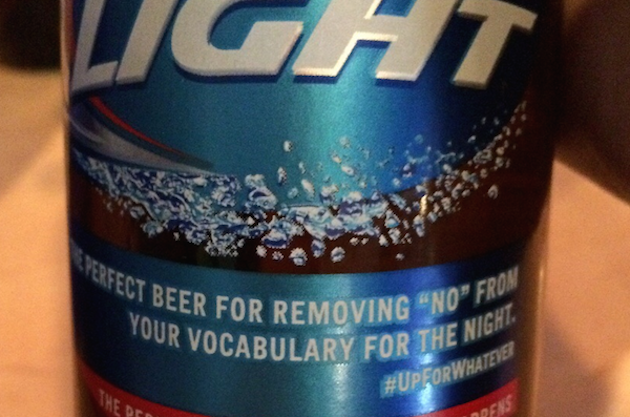 Bud Light's social media no-no