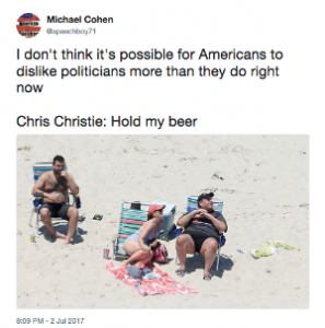 Gov. Christie Social Media Fail