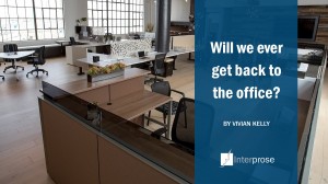 Remote working - image of empty office