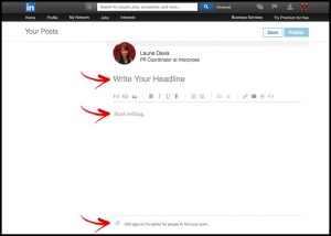 LinkedIn Pulse Editor